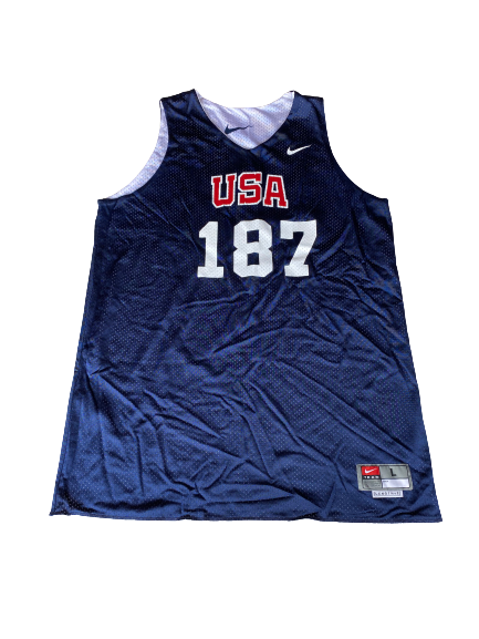 Megan Walker Team USA Player Exclusive Practice Jersey (Size L)
