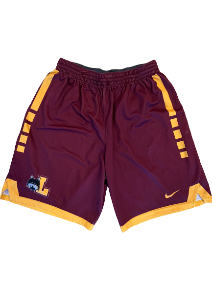 Tate Hall Loyola Basketball Team Exclusive Practice Shorts (Size L)