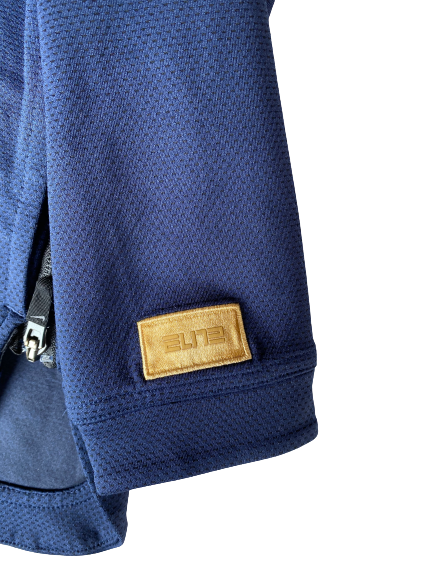 Megan Walker UCONN Basketball Player Exclusive Zip Up Jacket with Gold Elite Tag (Size L)