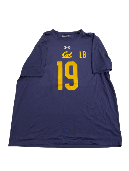Cameron Goode California Football Player-Exclusive Pro Day Shirt With 