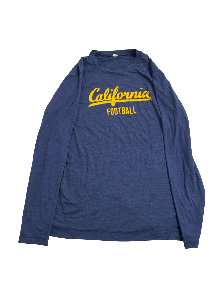 Cameron Goode California Football Team-Issued Long Sleeve Shirt (Size XL)