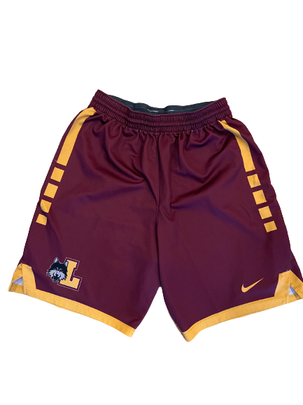 Tate Hall Loyola Basketball Team Exclusive Practice Shorts (Size M)