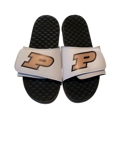 Ryan Cline Purdue Basketball Slides (Size 13)