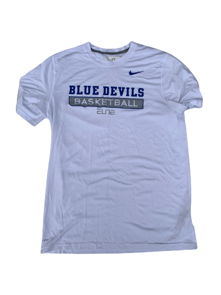 Lynee Belton Duke Team Issued Workout Shirt (Size L)