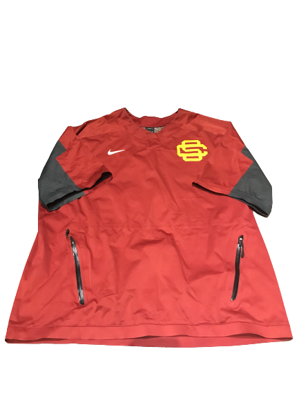 Chris Clarke USC Baseball Team Exclusive Batting Practice Pullover with Number on Back (Size XXL)
