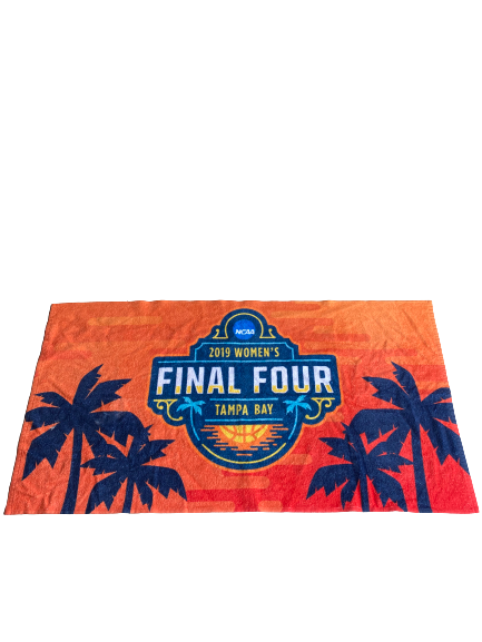 Megan Walker 2019 March Madness Final Four Bench Towel