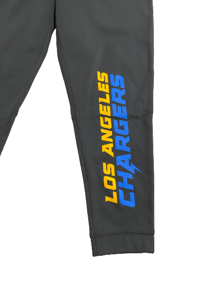 Joshua Kelley Los Angeles Chargers Team Issued Sweatpants (Size L)