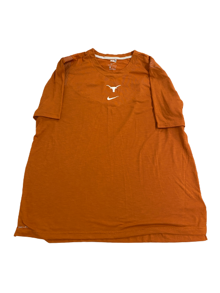 Derek Kerstetter Texas Football Team-Issued T-Shirt (Size XXXL)