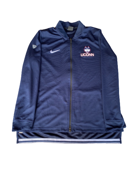 Megan Walker UCONN Basketball Team Issued Zip Up Jacket (Size XL)