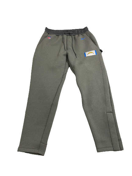 Joshua Kelley Los Angeles Chargers Player-Exclusive Sweatpants With Magnetic Bottoms (Size L)