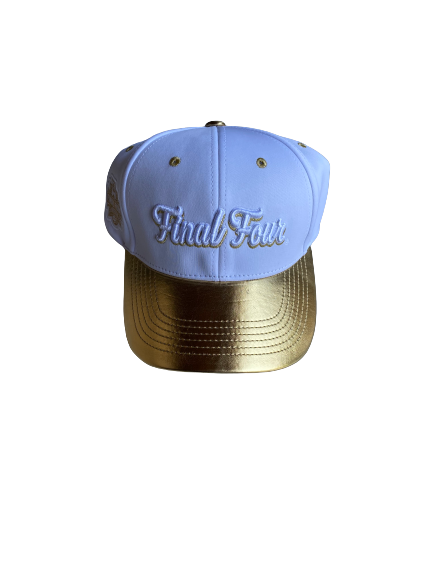 Megan Walker March Madness Final Four Exclusive Gold Brim Hat - Brand New