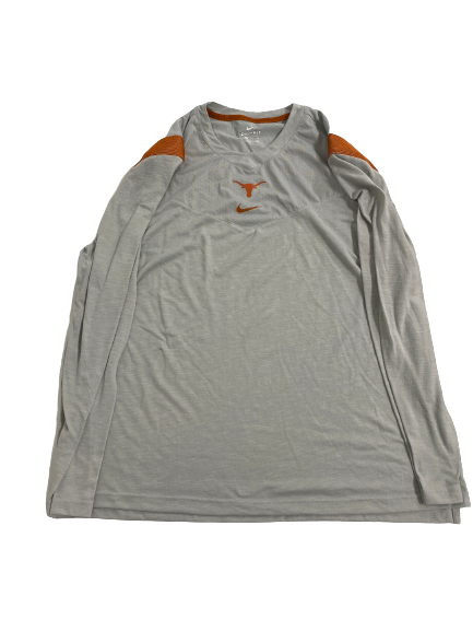 Derek Kerstetter Texas Football Team-Issued Long Sleeve Shirt (Size XXXL)