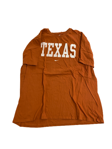 Derek Kerstetter Texas Football Team-Issued T-Shirt (Size XXL)