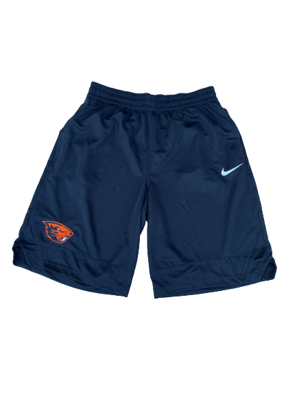 Ethan Thompson Oregon State Basketball Team Issued Workout Shorts (Size L)