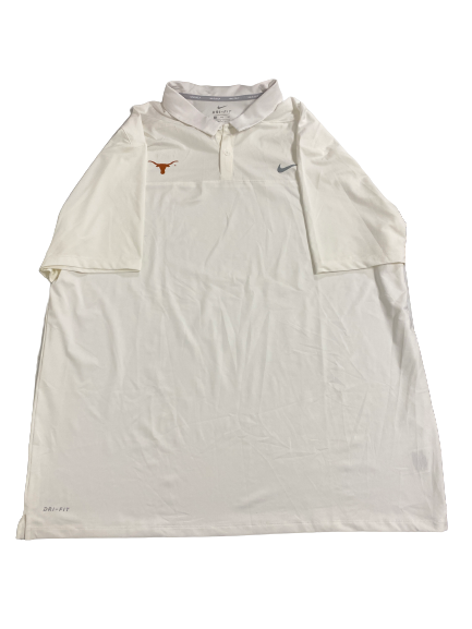 Derek Kerstetter Texas Football Team-Issued Polo Shirt (Size XXXL)