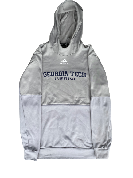 Moses Wright Georgia Tech Basketball Team Issued Sweatshirt (Size XLT)