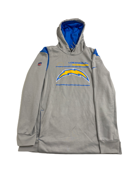 Joshua Kelley Los Angeles Chargers Team-Issued Hoodie (Size XL)