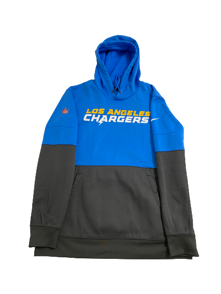 Joshua Kelley Los Angeles Chargers Team-Issued Hoodie (Size L)