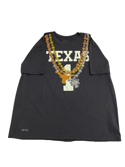 Derek Kerstetter Texas Football Player-Exclusive Sugar Bowl T-Shirt (Size XXXL)