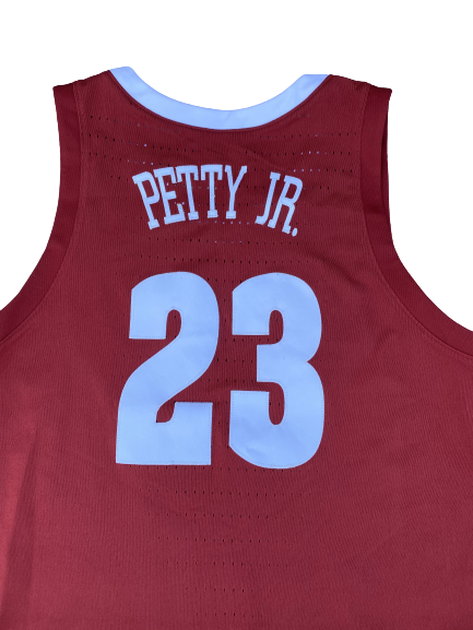 John Petty Alabama Basketball 2019-2020 (JUNIOR YEAR) Game Worn Jersey - Photo Matched