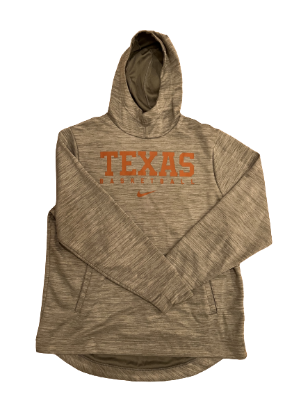 Jase Febres Texas Basketball Team Issued Sweatshirt (Size L)