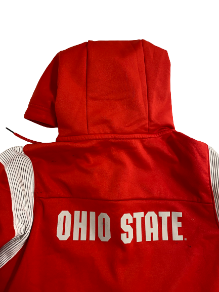 Mac Podraza Ohio State Volleyball Team-Issued Zip-Up Jacket (Size L)