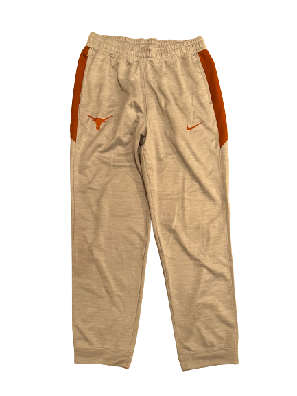 Jase Febres Texas Basketball Team Issued Sweatpants (Size L)