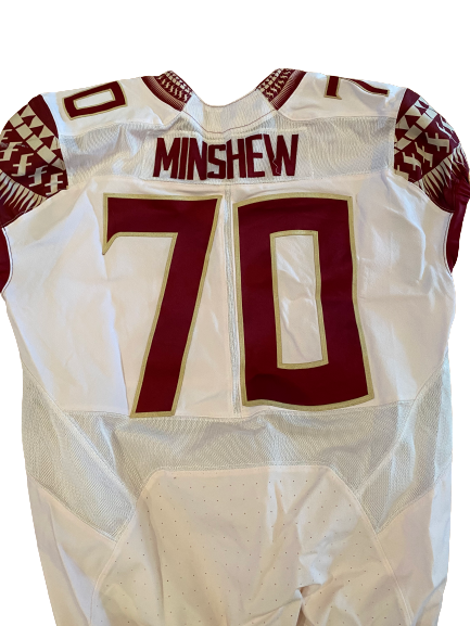 Cole Minshew Florida State Football Game Issued Jersey