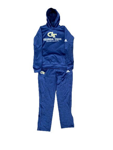Moses Wright Georgia Tech Basketball Team Issued Sweatsuit