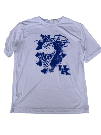 Shae Halsel Kentucky Team Issued "We Back Pat" T-Shirt (Size M)