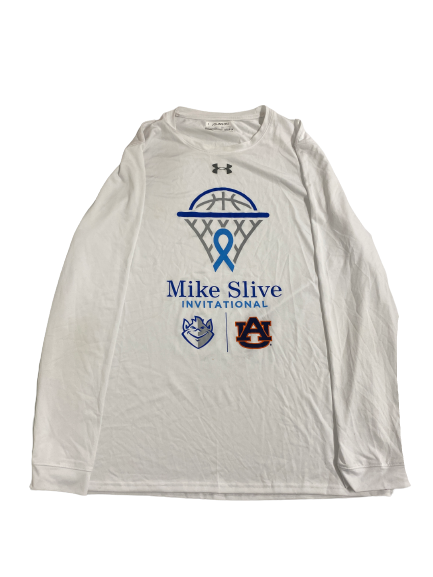 Jamal Johnson Auburn Basketball Player-Exclusive Mike Slive Invitational Long Sleeve Shirt (Size L)