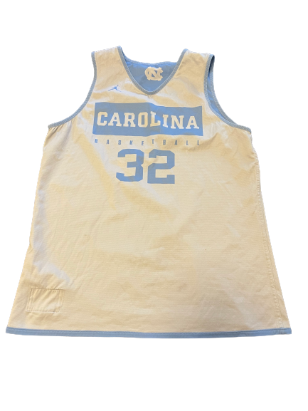 Justin Pierce North Carolina Basketball Player Exclusive Reversible Practice Jersey (Size L)