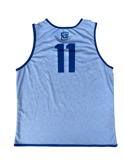 Marcus Zegarowski Creighton Basketball SIGNED Player Exclusive Reversible Practice Jersey (Size L)