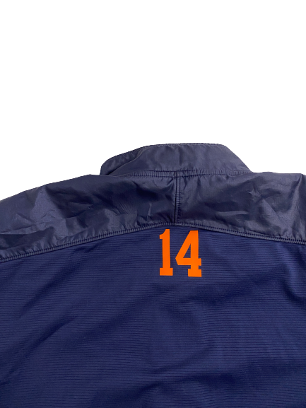 Jamal Johnson Auburn Basketball Player-Exclusive Zip-Up Travel Jacket With 