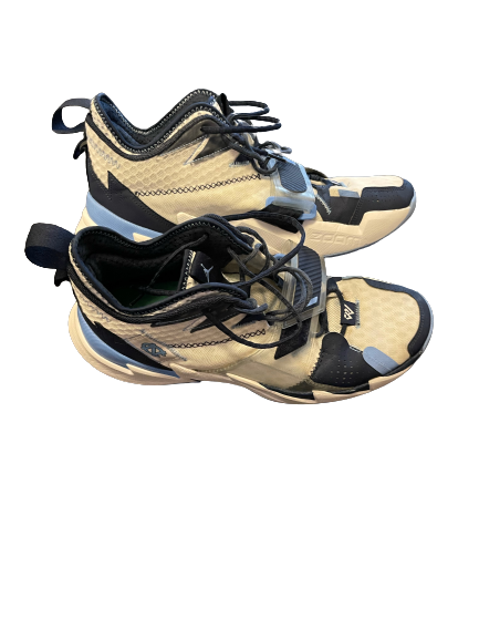 Justin Pierce North Carolina Basketball GAME WORN PLAYER EXCLUSIVE Shoes (Size 13)