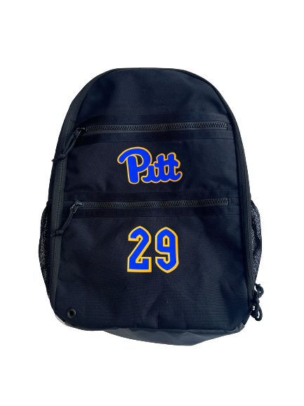 Hunter Sellers Pittsburgh Football Team Exclusive Backpack with Number
