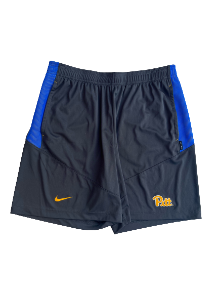 Hunter Sellers Pittsburgh Football Team Issued Workout Shorts (Size L)