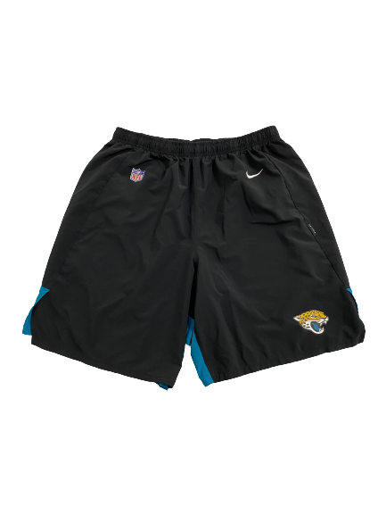 Naz Bohannon Jacksonville Jaguars Team Issued Shorts (Size XL)
