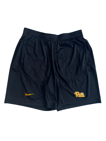 Hunter Sellers Pittsburgh Football Team Issued Workout Shorts (Size M)