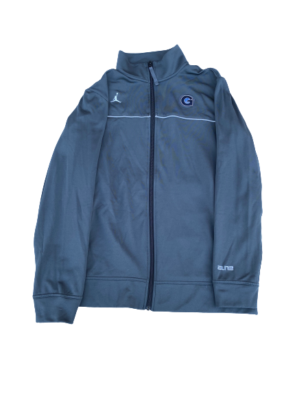 Mac McClung Georgetown Basketball Team Issued Jordan Travel Jacket (Size M)