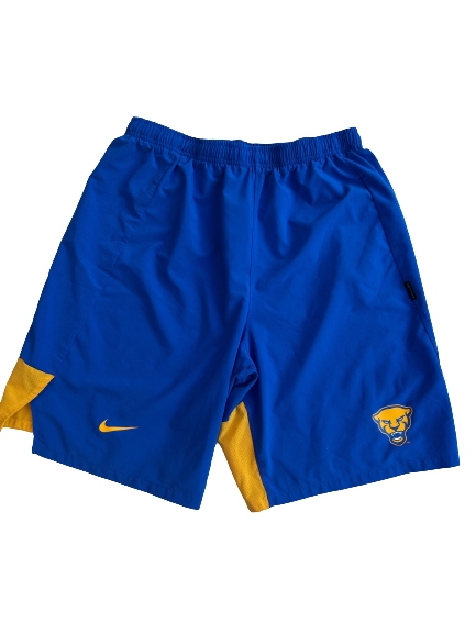Hunter Sellers Pittsburgh Football Team Issued Workout Shorts (Size L)