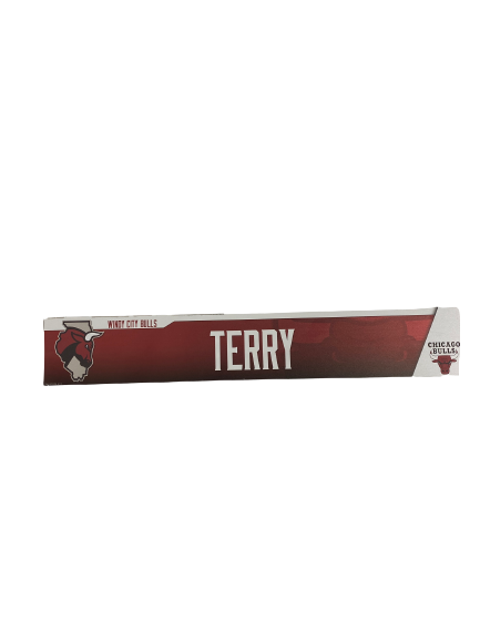Dalen Terry Windy City Bulls Locker Room Nameplate