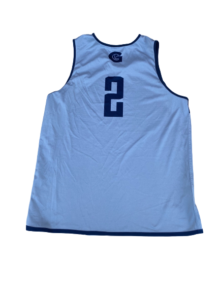Mac McClung Georgetown Basketball 2018-2019 Season Worn Player Exclusive Reversible Practice Jersey (Size L)