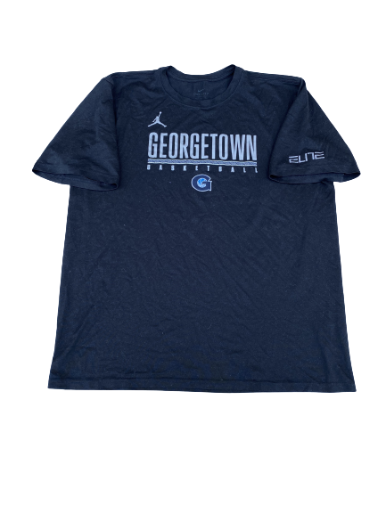 Mac McClung Georgetown Basketball Team Issued Workout Shirt (Size XLT)