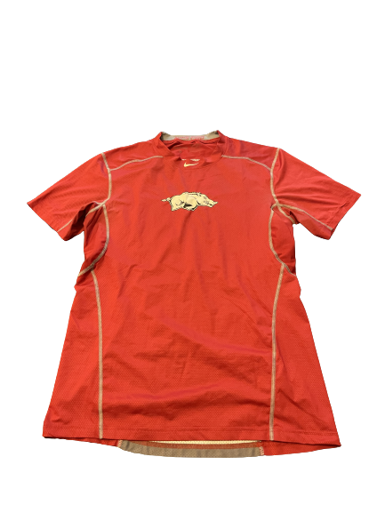 Braxton Burnside Arkansas Softball Team Issued Workout Shirt (Size M)