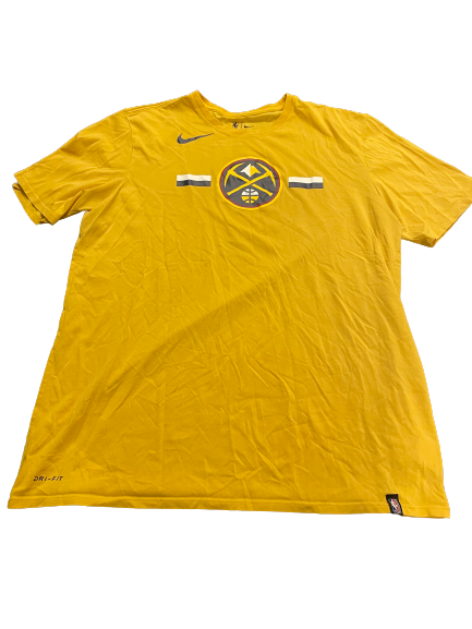 Thomas Welsh Denver Nuggets Team Issued Workout Shirt (Size XLT)