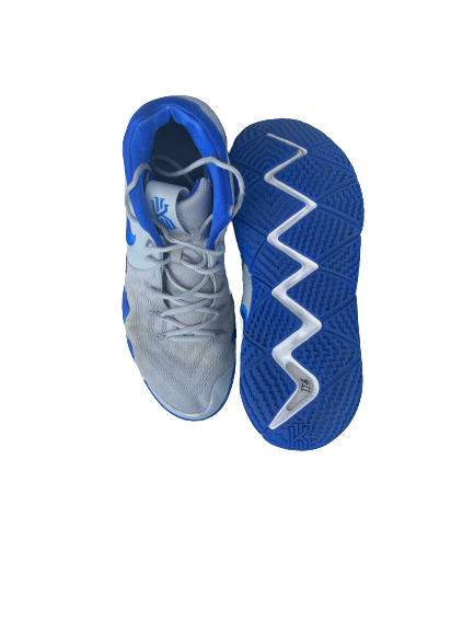 Marcus Zegarowski Creighton Basketball SIGNED Game Worn Shoes (Size 12)