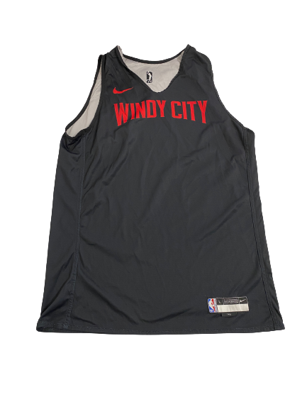 Dalen Terry Windy City Bulls Player-Exclusive Practice Jersey (Size LT)