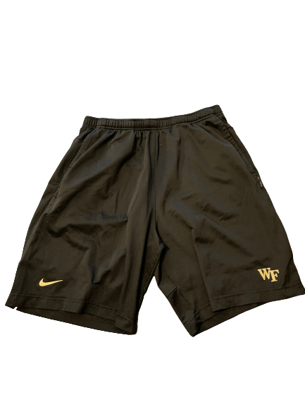Chaundee Brown Wake Forest Basketball Team Issued Workout Shorts (Size L)