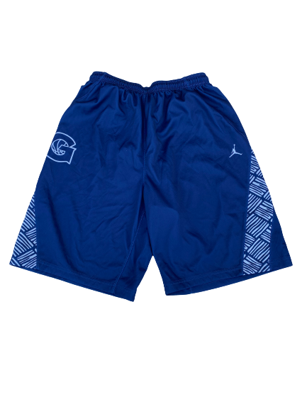 Mac McClung Georgetown Basketball Player Exclusive Practice Shorts (Size L)